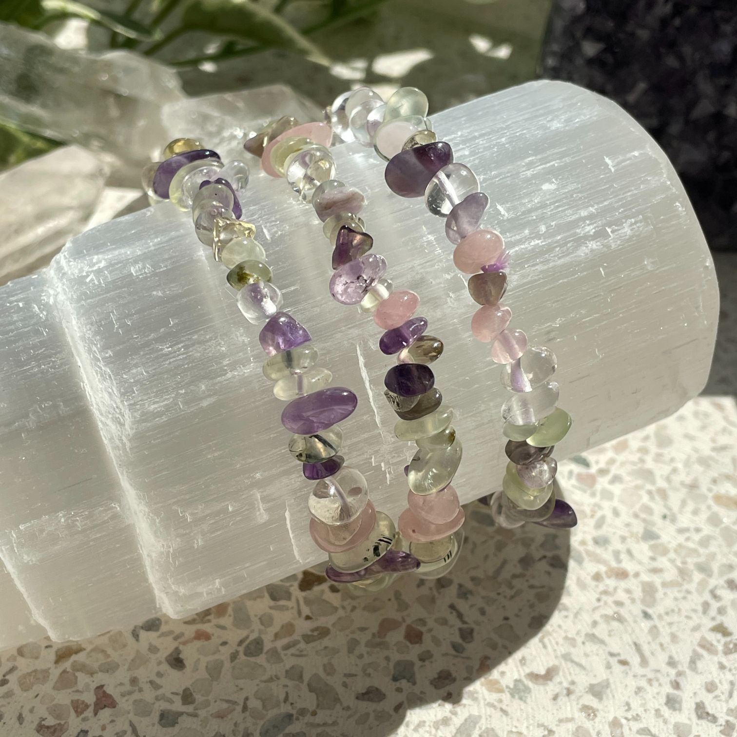 Four Mixed Chip Bracelet Four Mixed Chip Bracelet